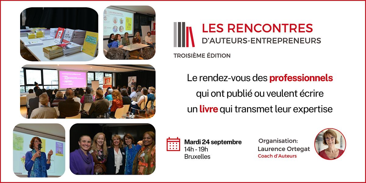 Rencontre des Auteurs-Entrepreneurs - 3e \u00e9dition