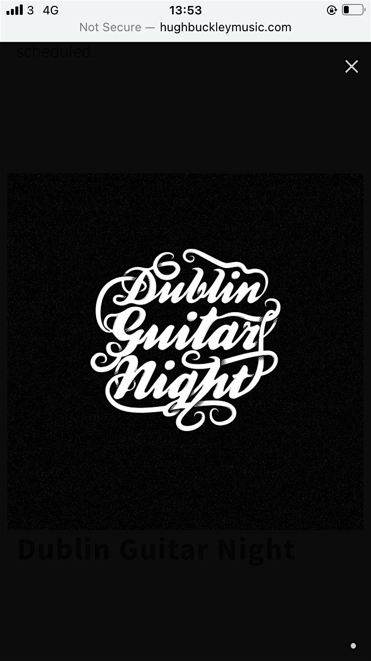 Dublin Guitar Night