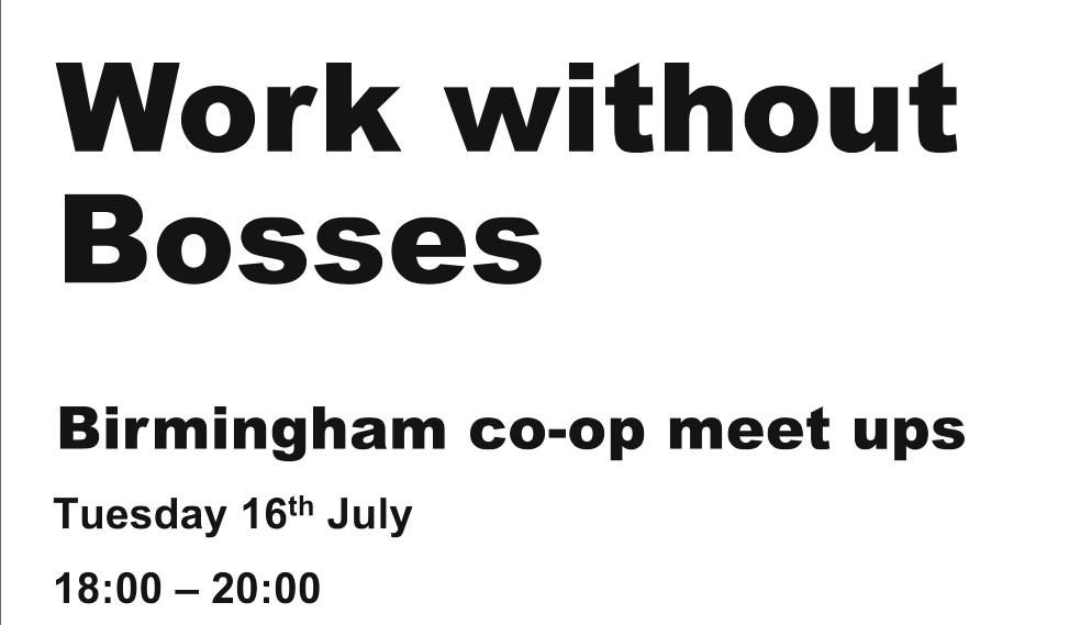 Summer Birmingham Coop Meetup