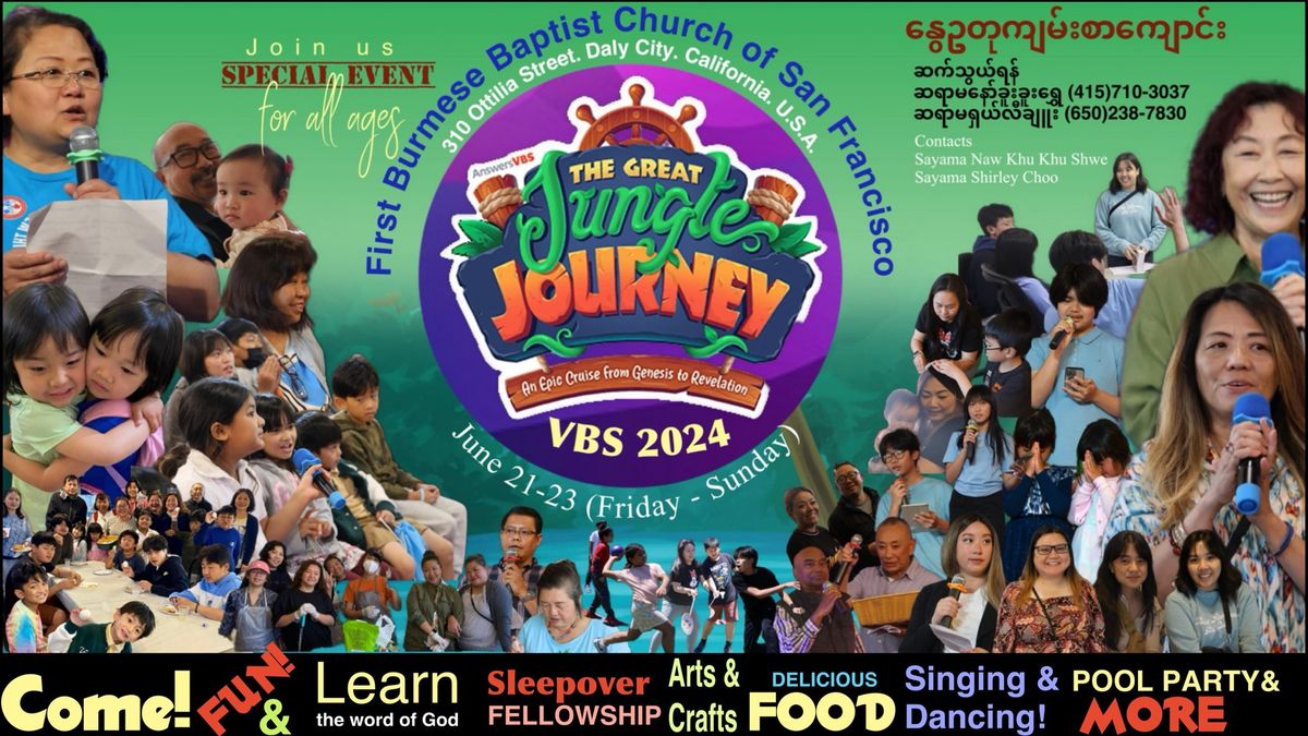 VBS Vacation Bible School 2024