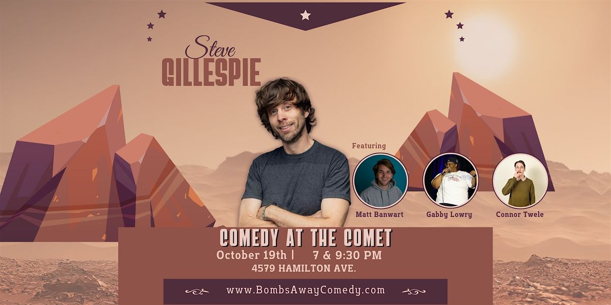 Comedy At The Comet | Steve Gillespie