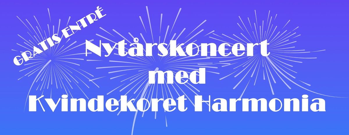 Nyt\u00e5rskoncert med Kvindekoret Harmonia i Kapernaumskirken