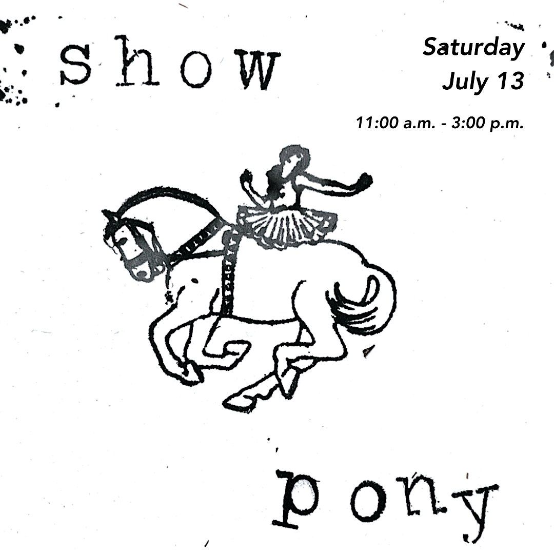 Show Pony Studio & Friends Pop Up at Buffalo Street Books