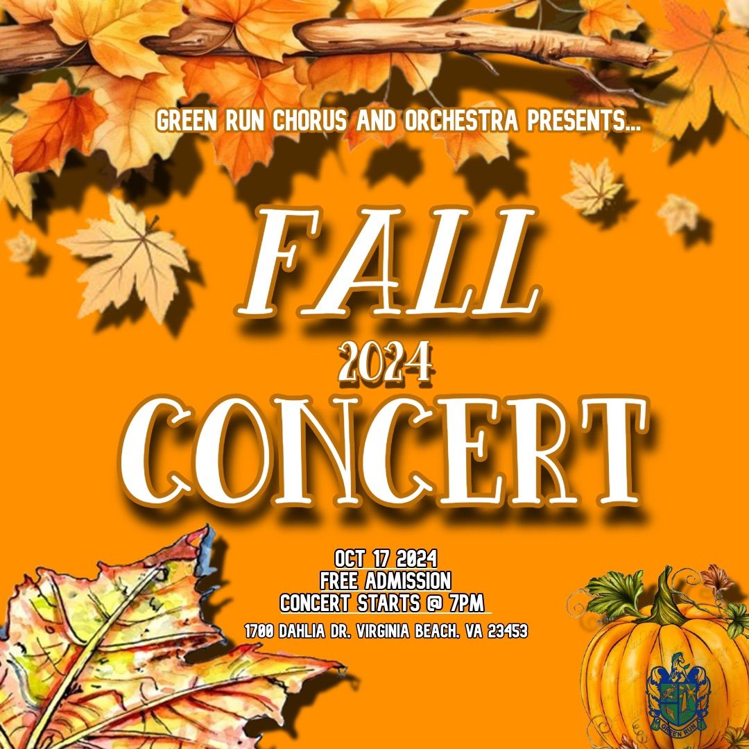 Fall Chorus & Orchestra Concert 