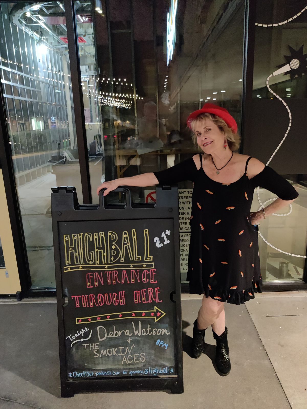 Debra Watson & the Smokin' Aces Holiday Show at the Highball 12\/22