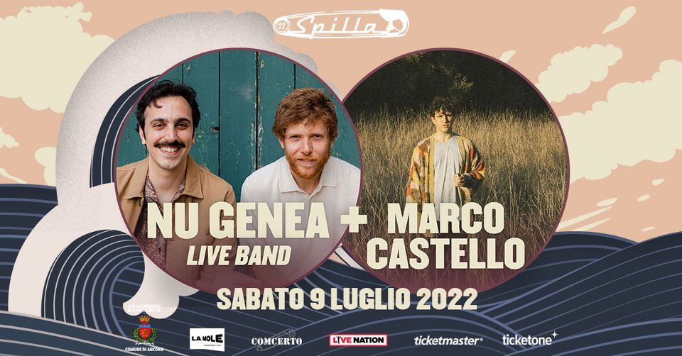 Nu Genea Live Band + Marco Castello ad Ancona | Spilla 2022 - SOLD OUT