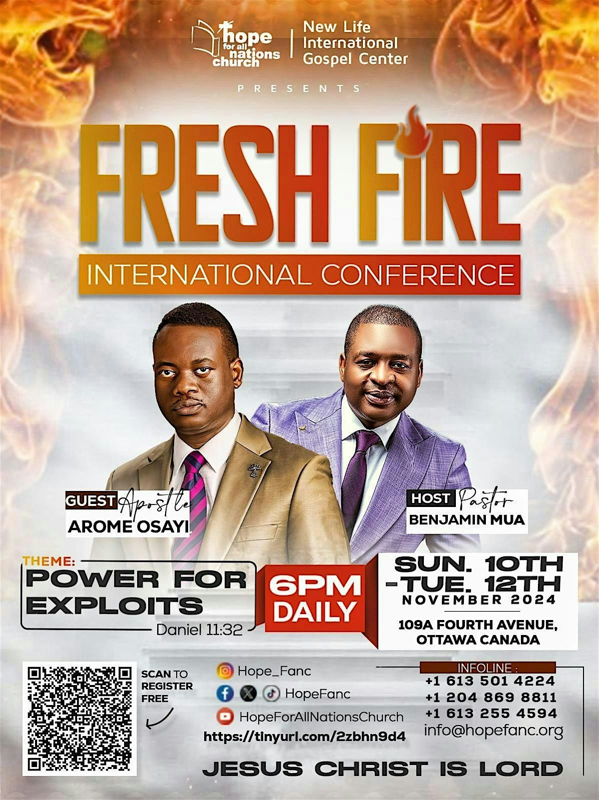 Fresh Fire International Conference 2024