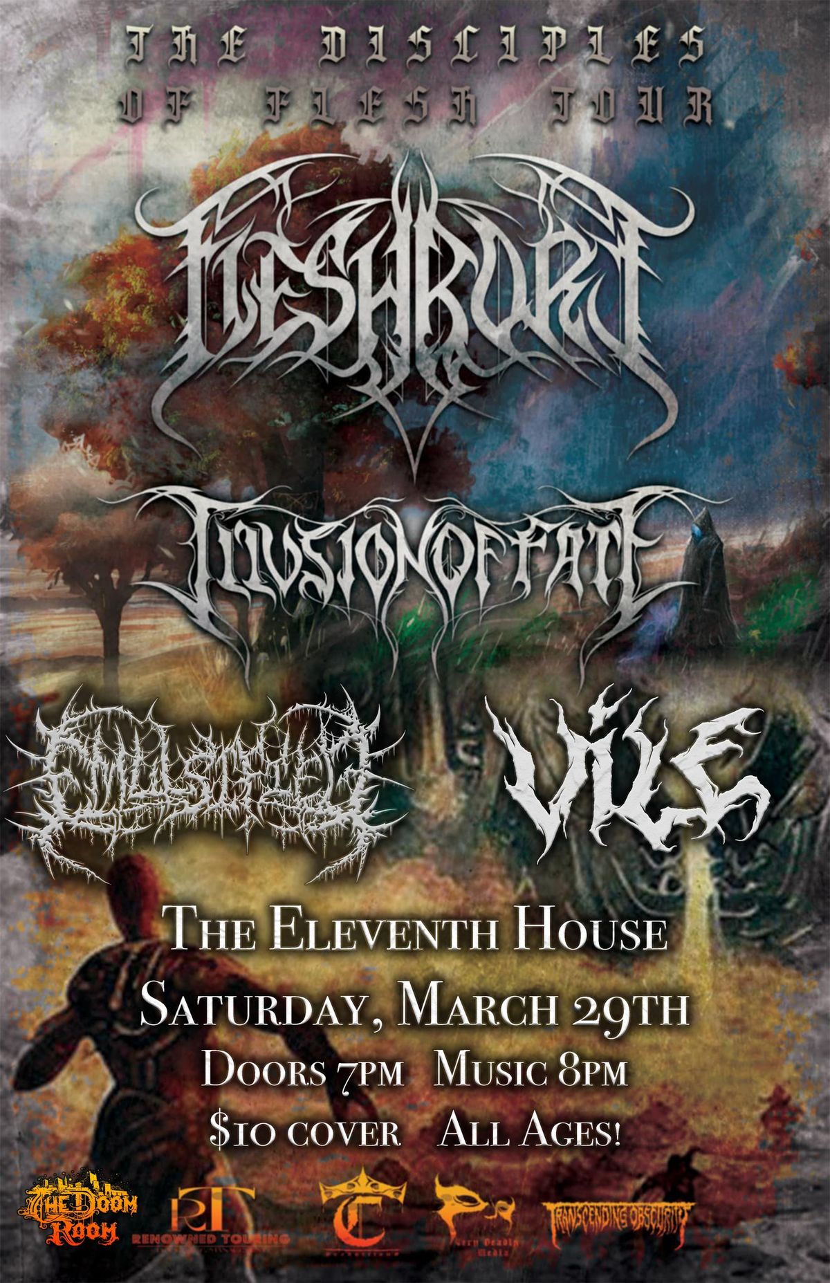 Fleshbore ~ Illusion of Fate ~ Emulsified ~ Vile