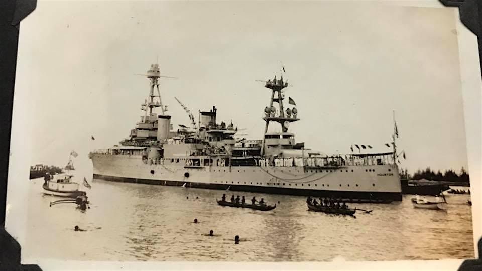 History of USS Houston WWII