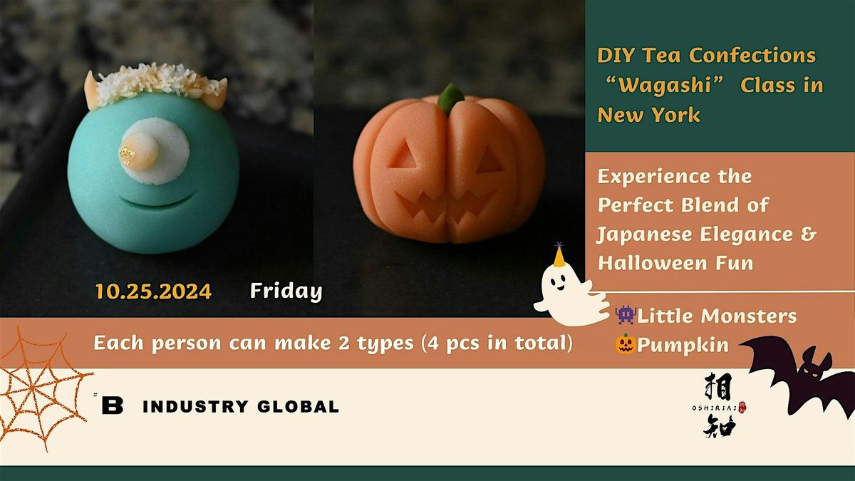 Halloween Wagashi Workshop