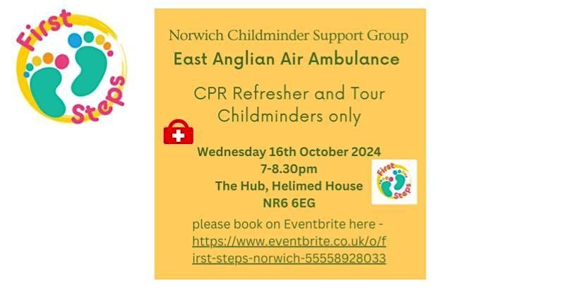 Childminder Support Group CPR Refresher & Tour at EAAA