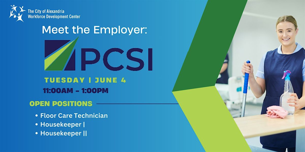 Meet The Employer: PCSI