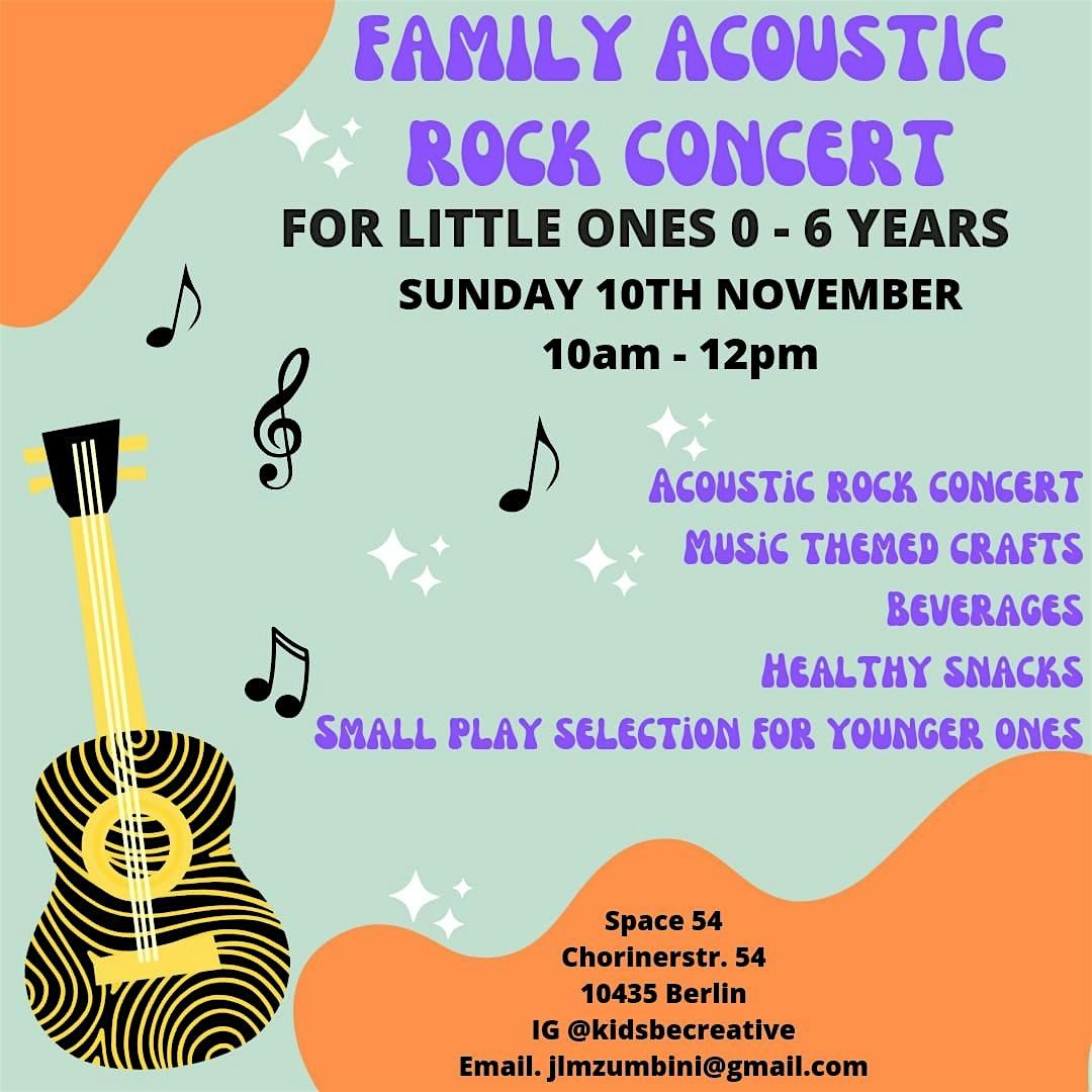 Family Acoustic Rock Concert