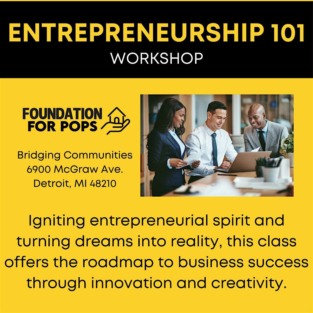 Entrepreneurship 101 Workshop