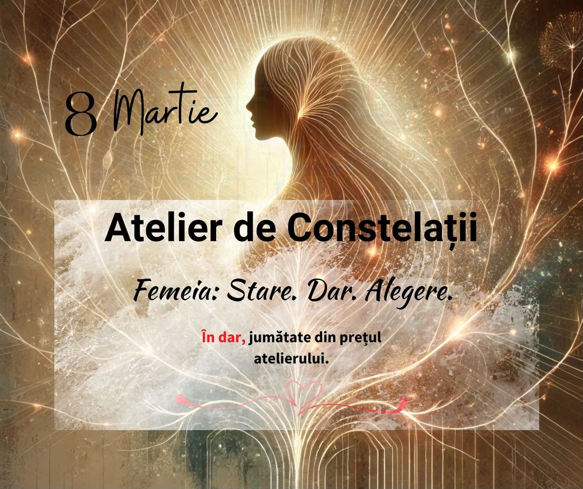 Atelier de Constela\u021bii - Femeia: Stare. Dar. Alegere.