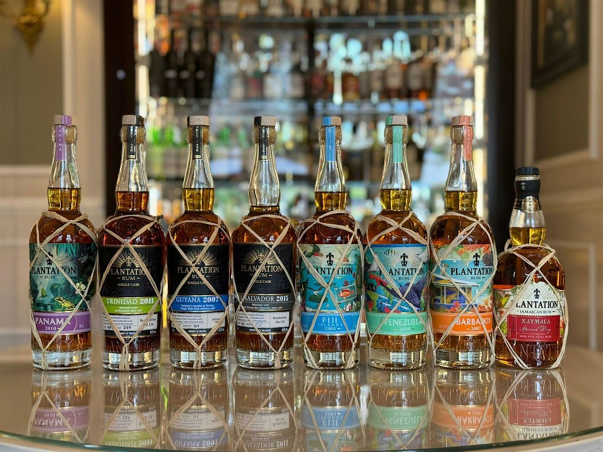 Planteray Rum Tasting & Food Pairing, The Melody Whisky Bar London, 2 ...