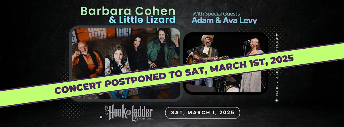 Barbara Cohen & Little Lizard Reunion Concert w\/ Adam & Ava Levy