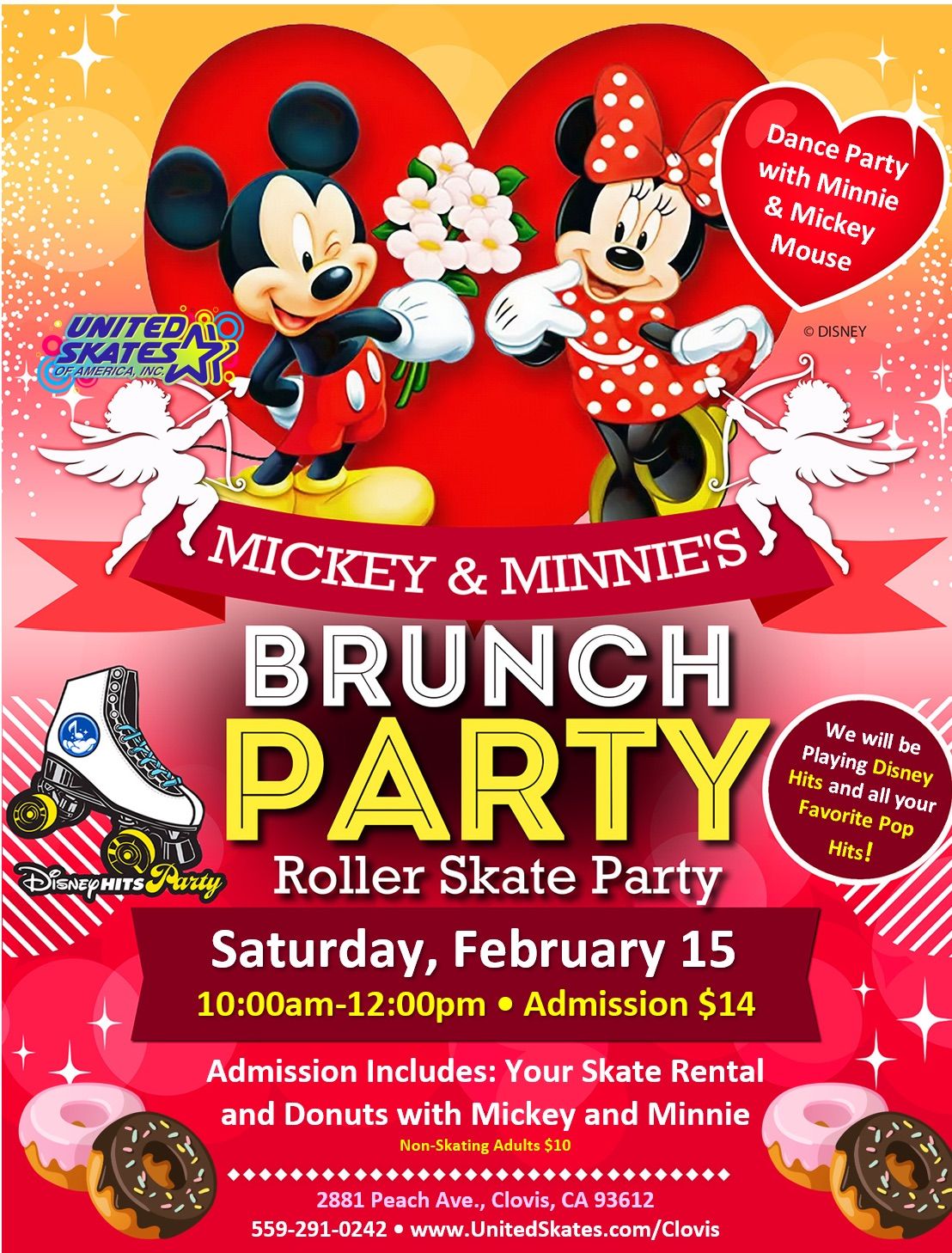 Valentine\u2019s Day Brunch with Mickey And Minnie 