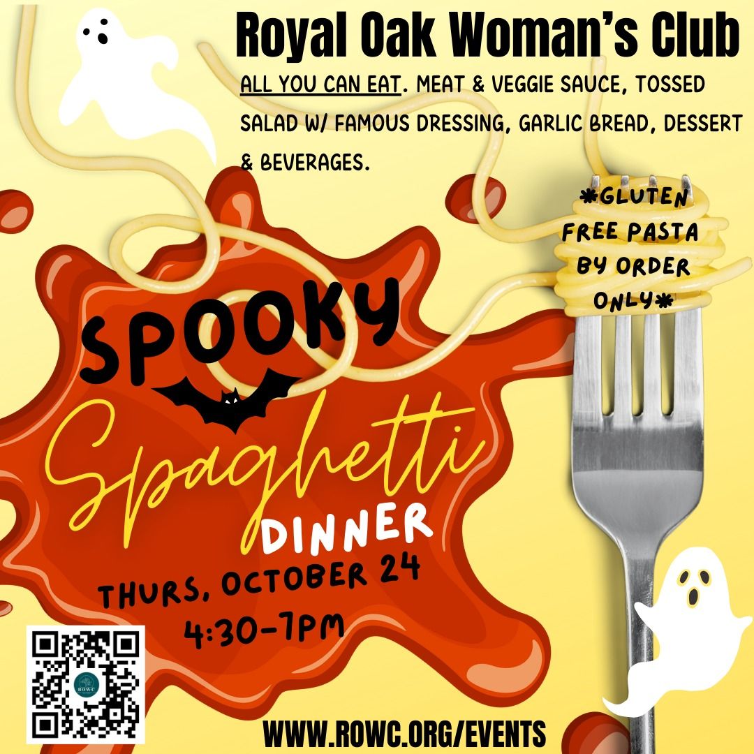 Spooky Spaghetti Dinner 