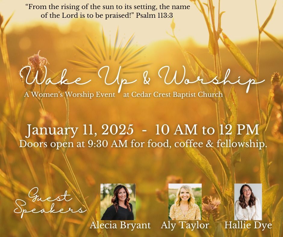 CCBC Wake Up & Worship 