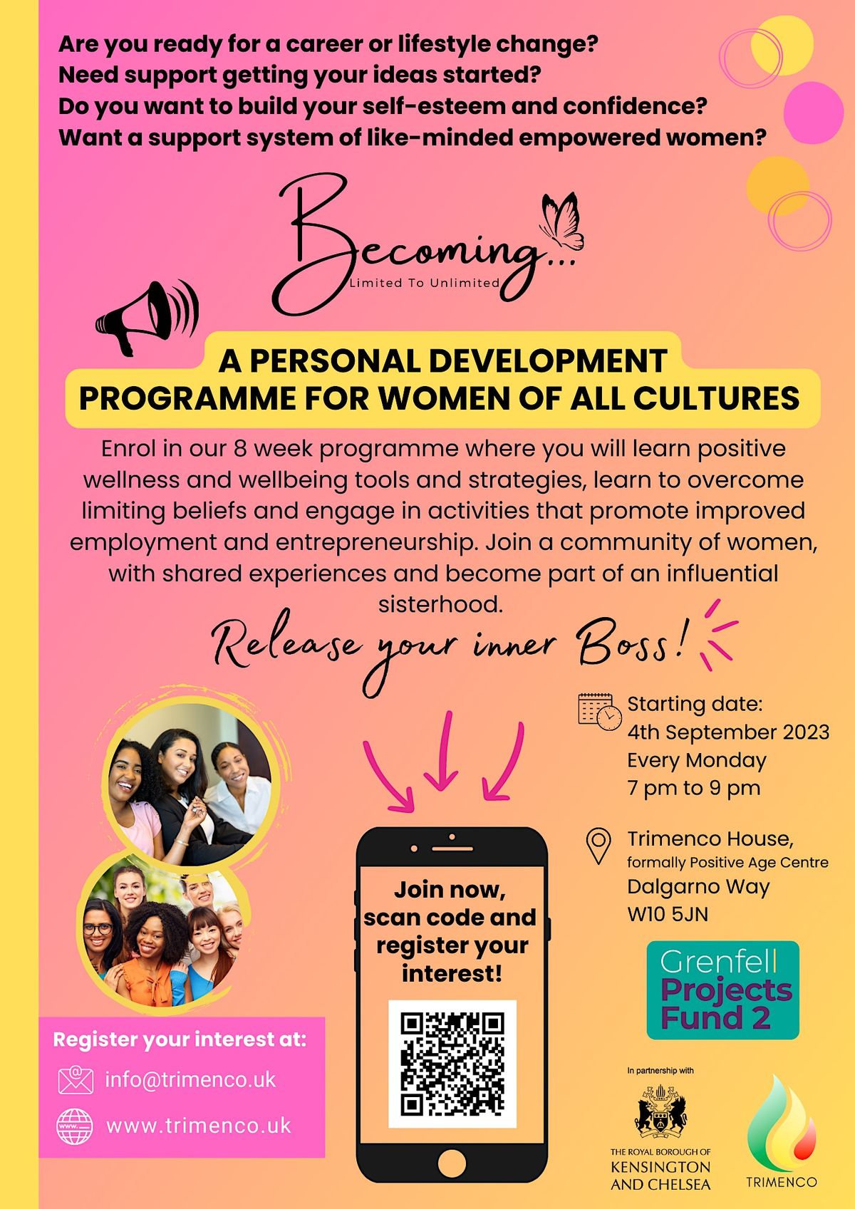Becoming... Programme - Personal Development Programme for Women ...