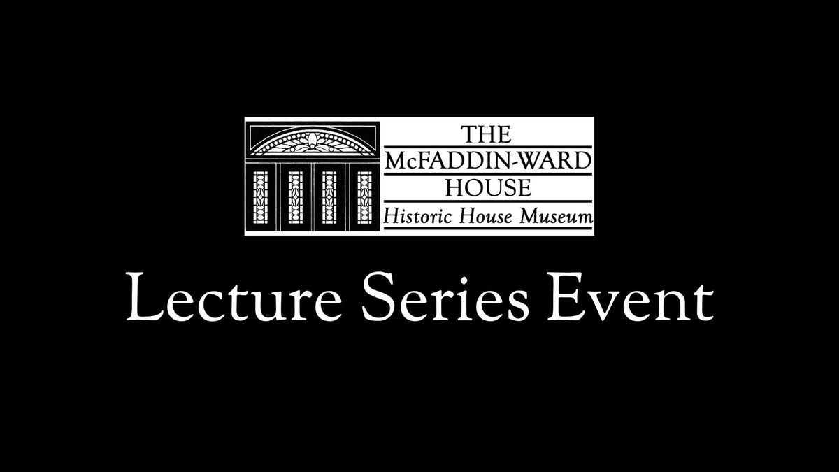 Lecture  - On The Neches with MARAD and The Reserve Fleet