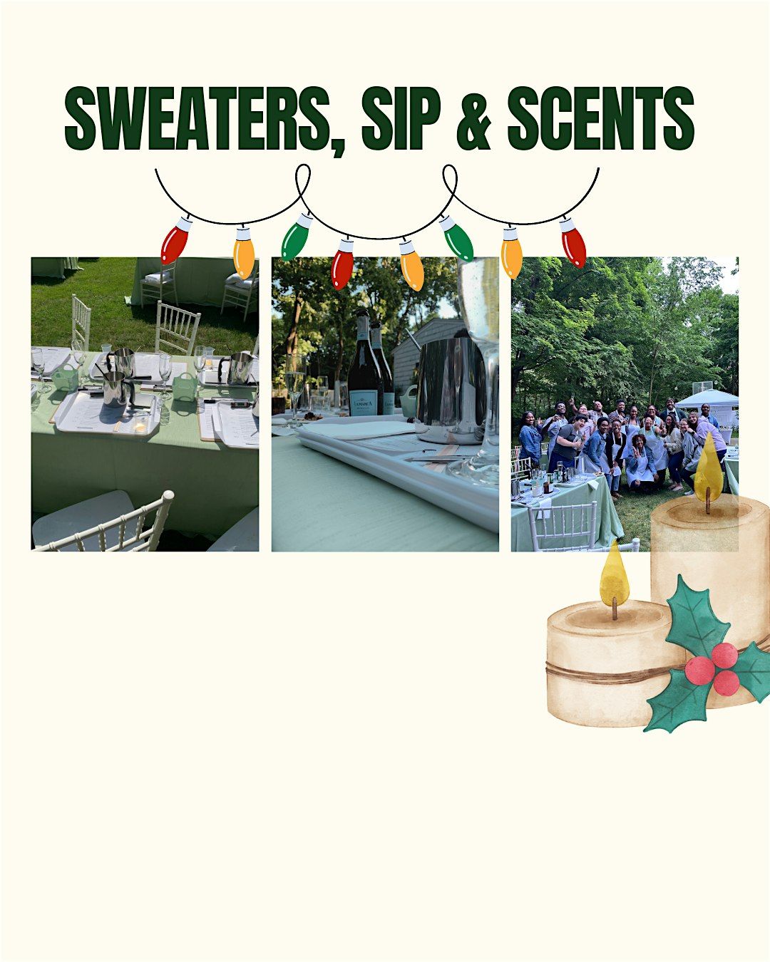 Sweaters, Sip & Scents