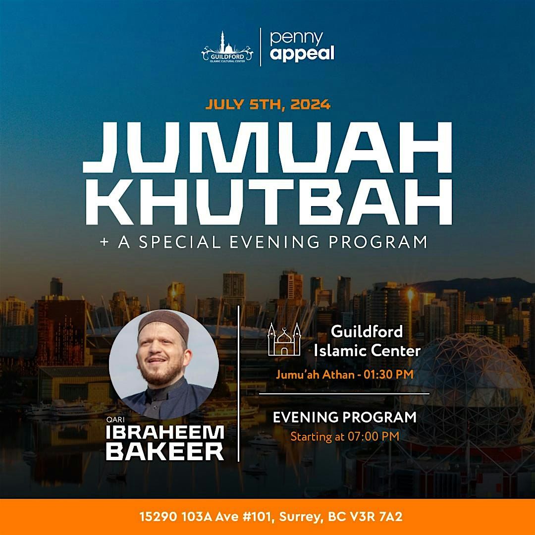 Evening Program with Qari Ibraheem Bakeer