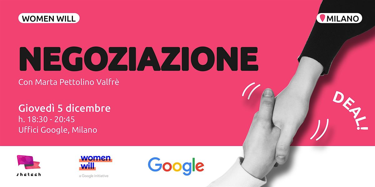 Women Will - Negoziazione negli uffici Google