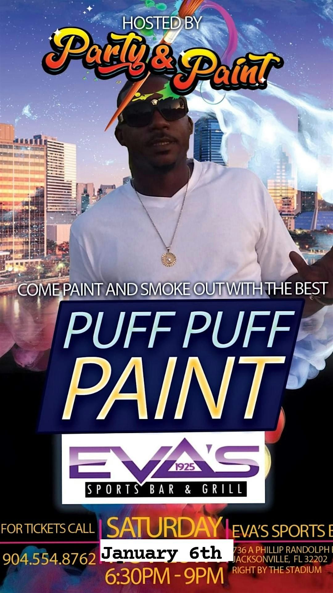 Puff Puff Paint Hosted by Party & Paint