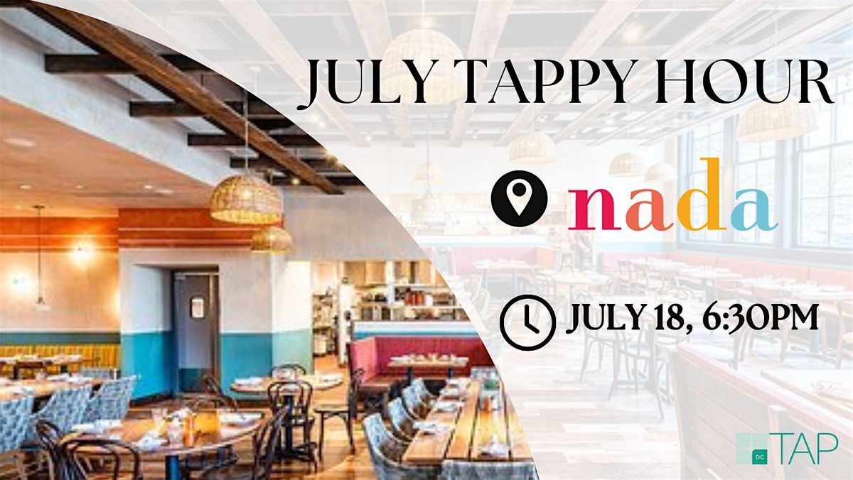 TAP-DC July TAPpy Hour at Nada