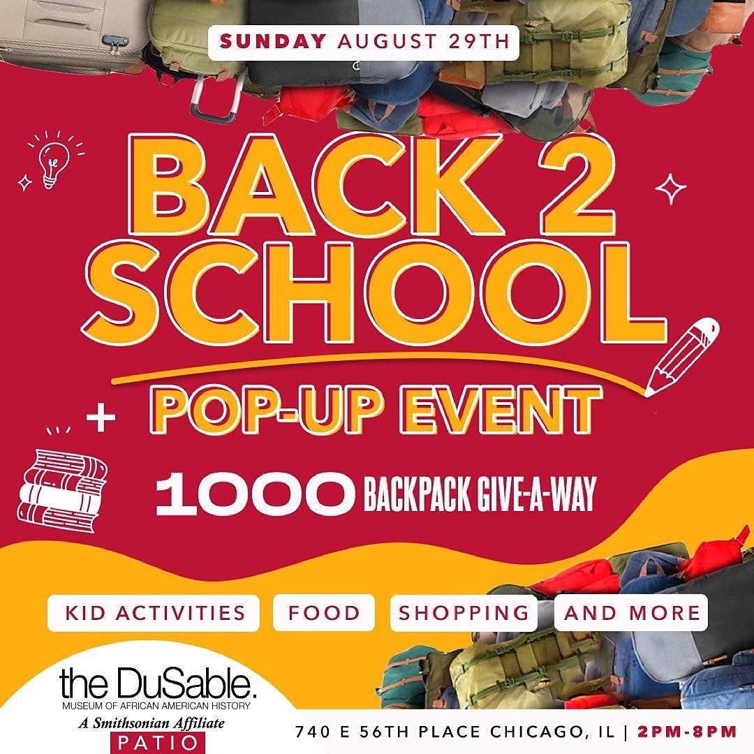 Back 2 School Pop-up Event