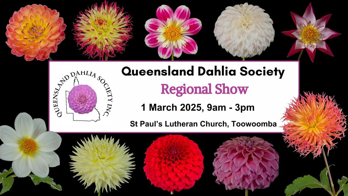 Queensland Dahlia Society Regional Show 2025