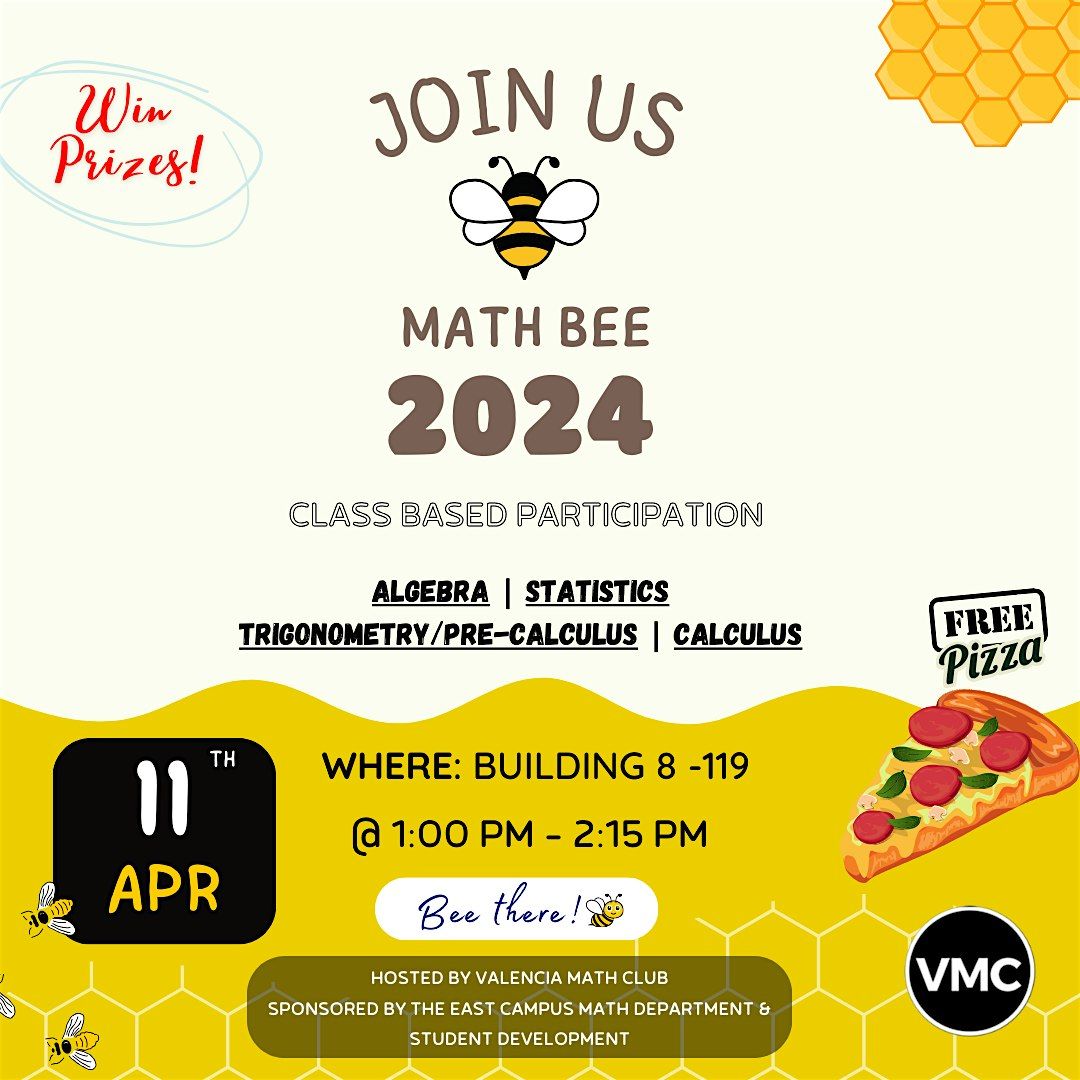 Valencia Math Bees - Spring 2024