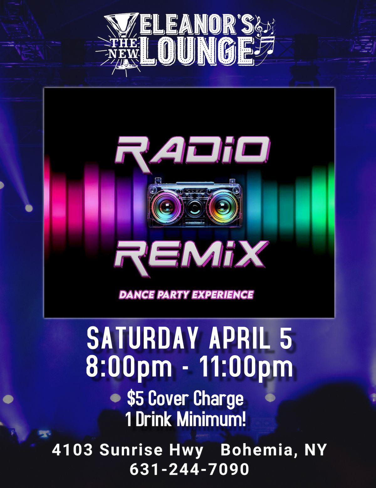 Radio Remix Dance Band - Live at Eleanor's!