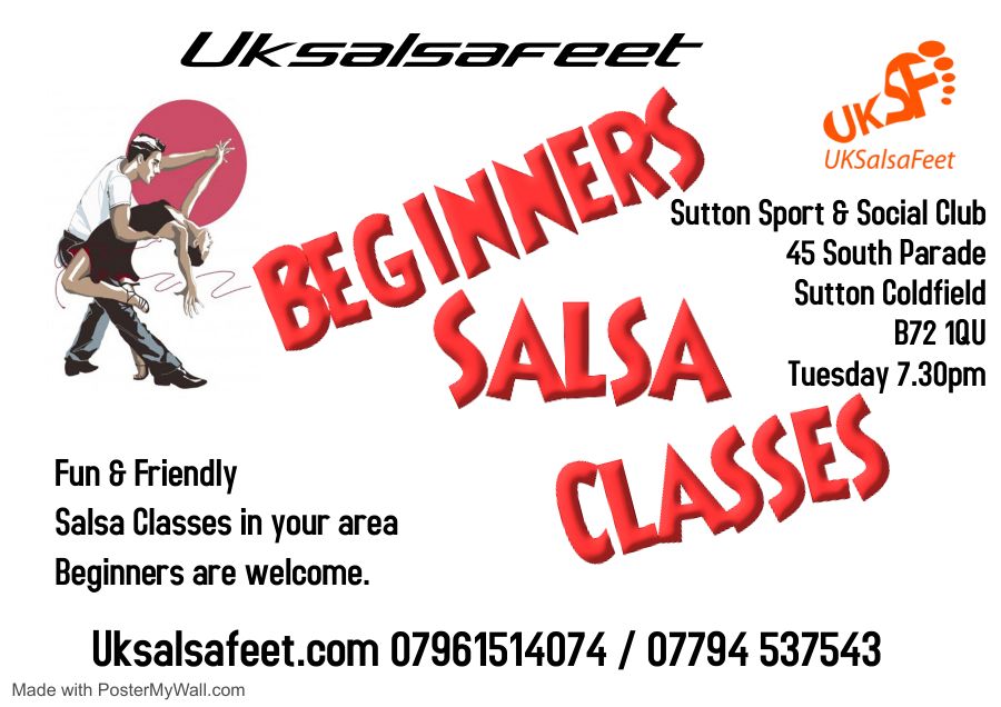 Sutton Coldfield Tuesday Salsa Classes