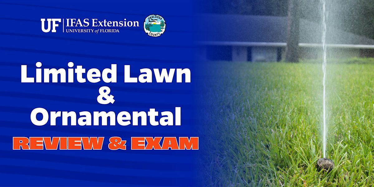 Limited Lawn & Ornamental Review & Exam