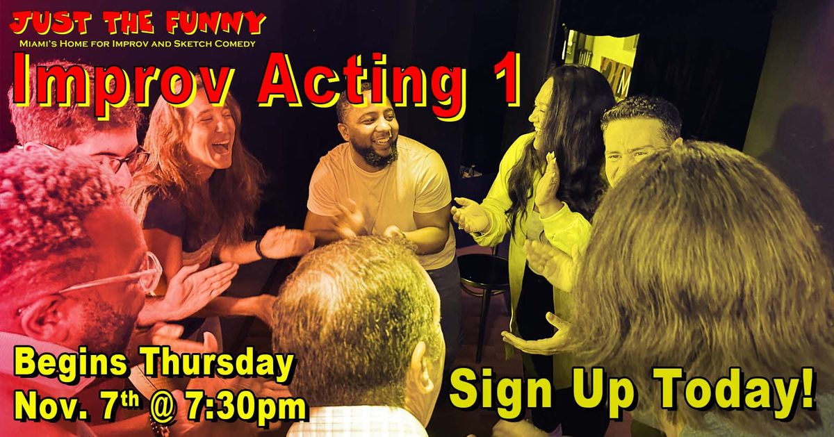 Improv Acting 1 Class