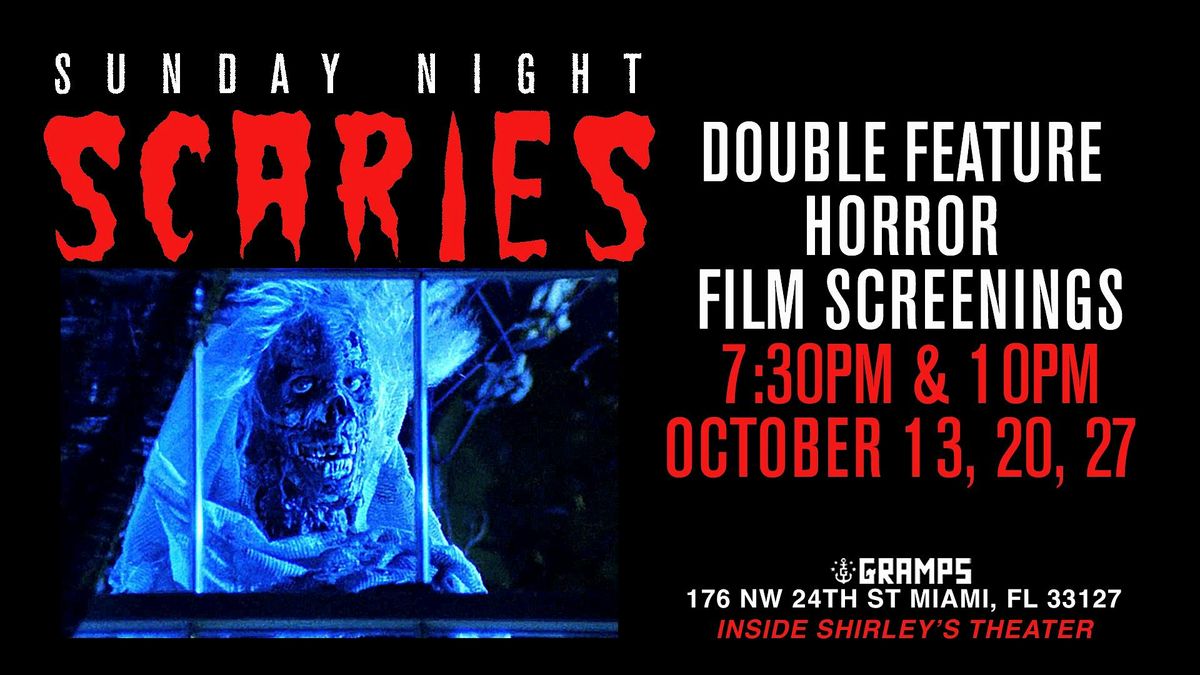 Sunday Scaries: Halloween Horror Double Feature