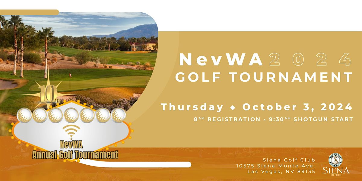 2024 NevWa Golf Tournament