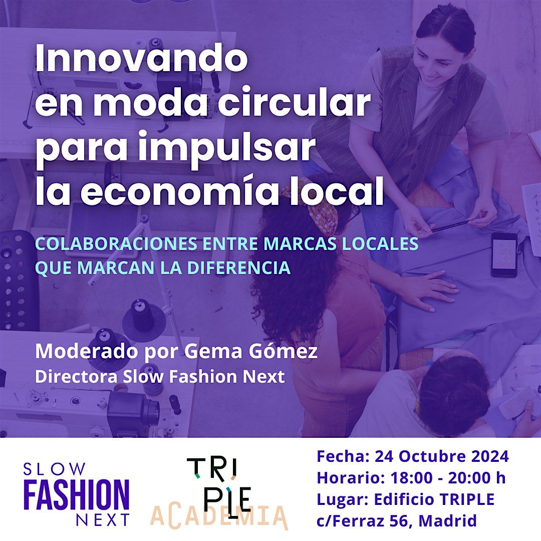 Innovando en moda circular para impulsar la econom\u00eda local