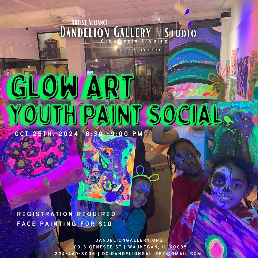 Glow Art - Youth Paint Social