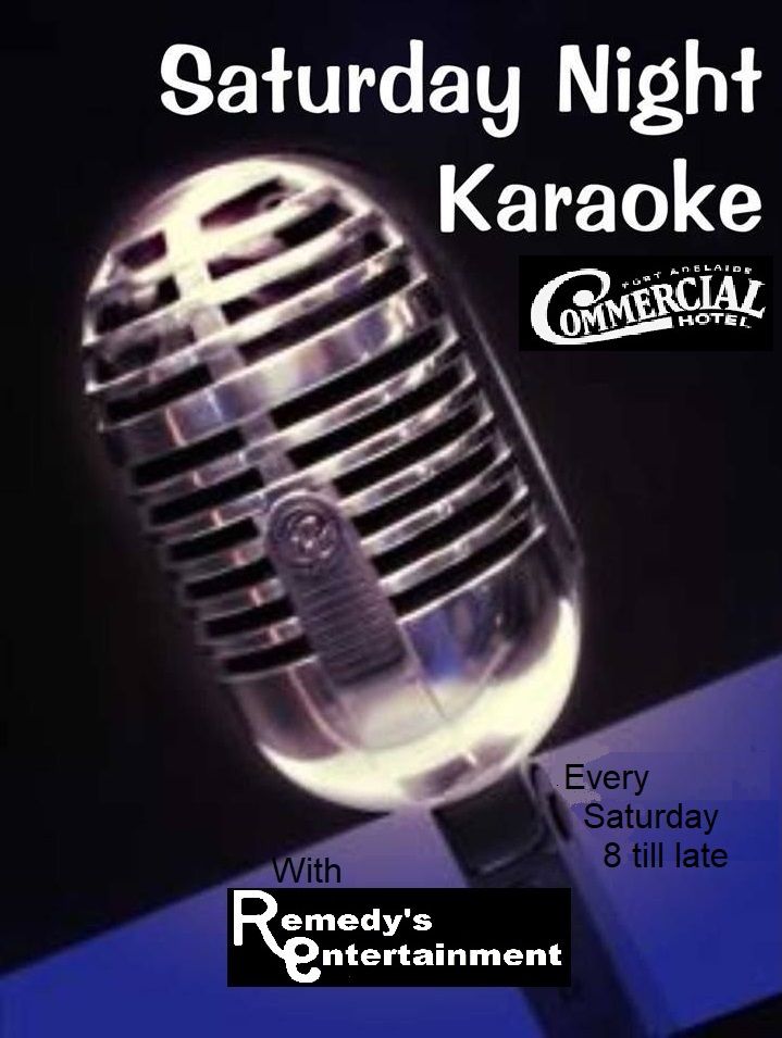 Saturday Night Karaoke at the Commercial Hotel