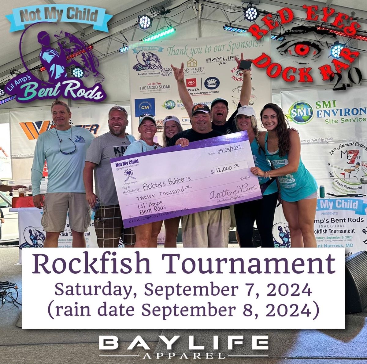 2nd Annual Lil\u2019 Amp\u2019s Bent Rods Rockfish Tournament 
