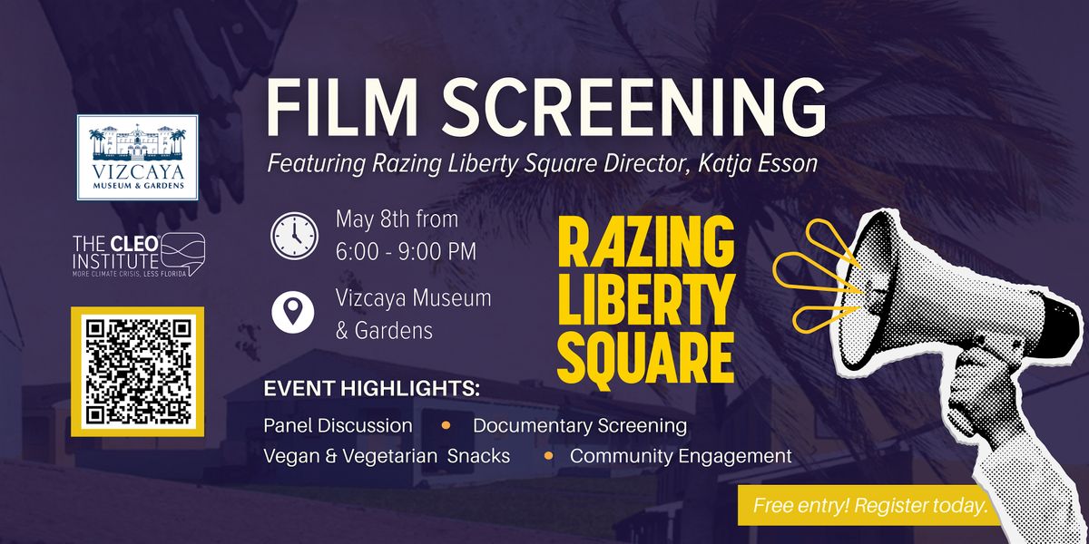 Razing Liberty Square- Movie Screening & Panel Discussion