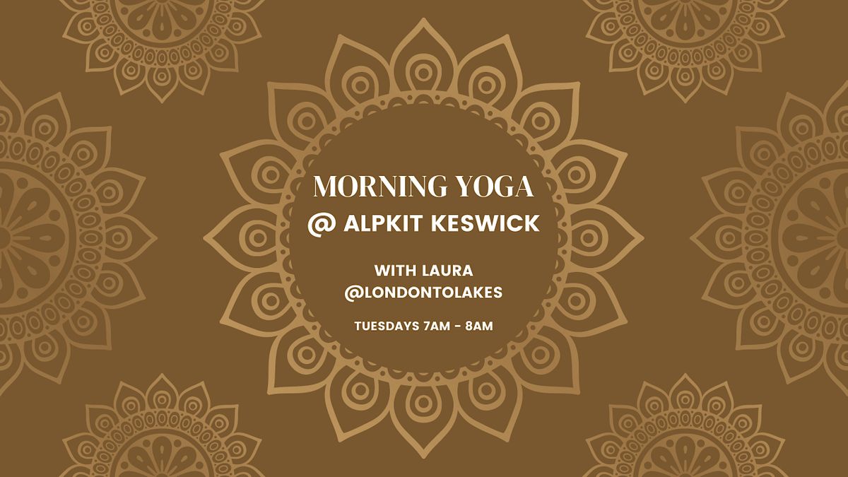 Weekly yoga @ Alpkit Keswick