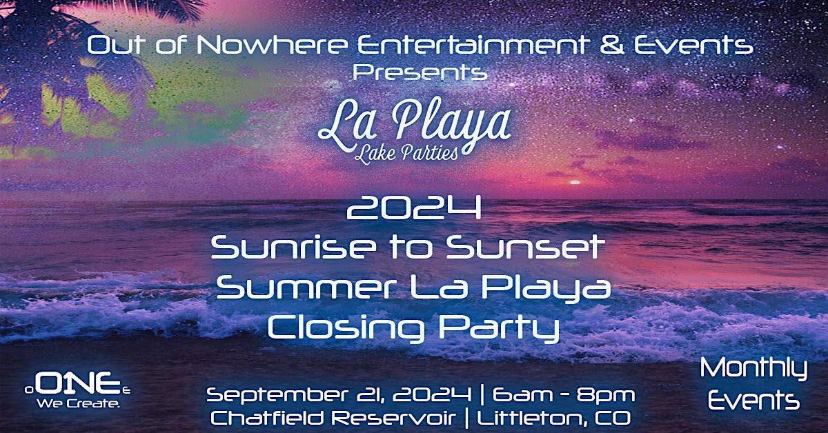 oONEe presents La Playa (Closing Party)