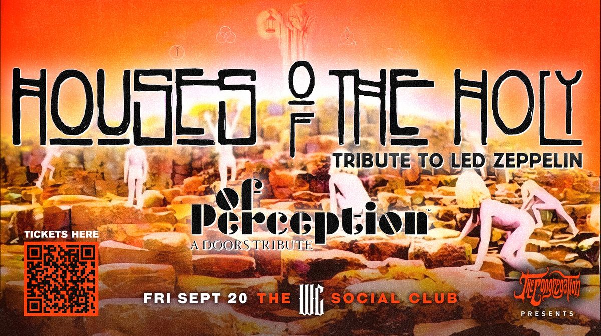 Houses of the Holy: The True Led Zeppelin Experience, live in West Chicago at The WC Social Club!