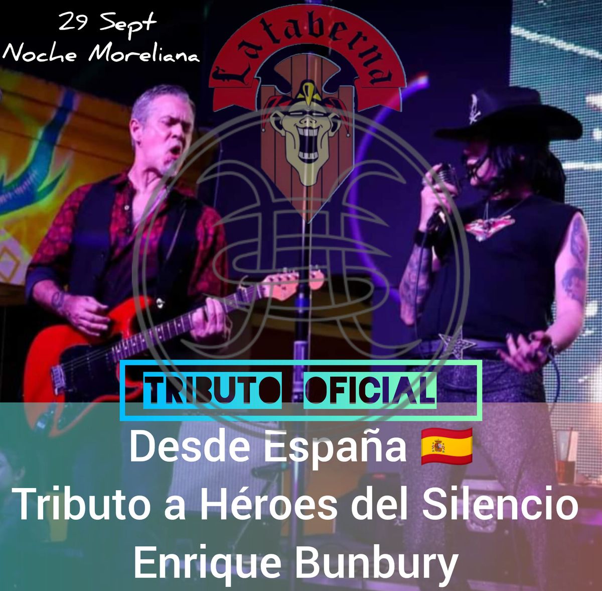 Tributo Oficial H\u00e9roes del Silencio & Enrique Bunbury 