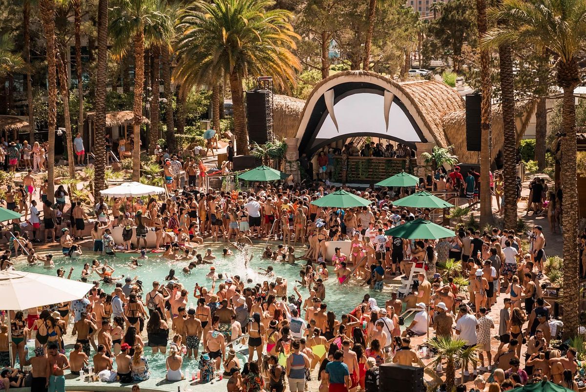 Elia Beach Club - BEST LAS VEGAS POOL PARTY